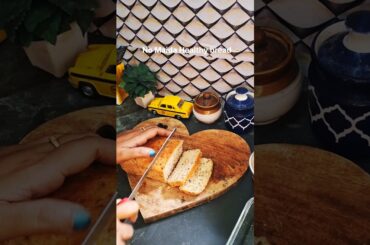 Healthy No Maida Bread in Breakfast #kitchentalez #shorts #oats #bread #trendingsong