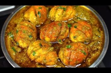 Simple Egg Curry Recipe Without Tomato | Healthy Lunch Curry Recipes