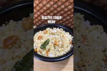 Easy and healthy lunch menu and lunch box ideas in Tamil by veggie treat