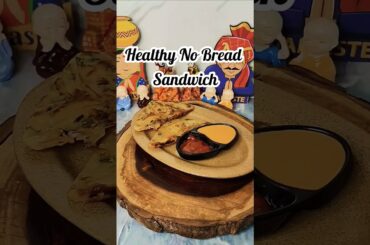 Viral Healthy No Bread Sandwich Recipe#yt#sandwich#nobread#shorts#trending#trendingvideo#shortsfeed