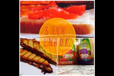 3 Healthy Lunch ideas | New Year's Day or anytime!