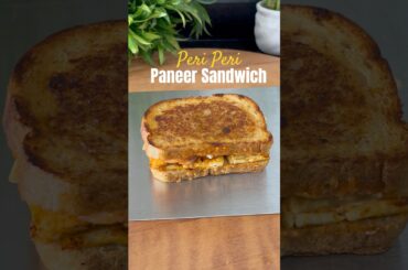 Peri Peri Paneer Sandwich | Quick and Healthy Recipe | #shorts