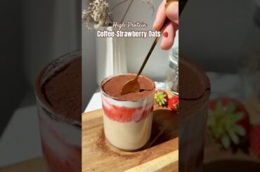 Strawberry Oatmeal Recipe #coffee #easy #easyrecipe #easytomake #strawberry #recipe #reels #healthy