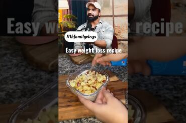 Viral Gym Coach Nitesh Soni Weight Loss Breakfast Recipe | Oats recipe | Weight loss #shorts