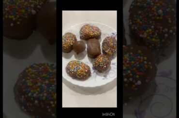 Easy No-Bake Healthy Chocolate Ball Recipe for kids Healthy Snack Idea #shorts #recipe #chocolate