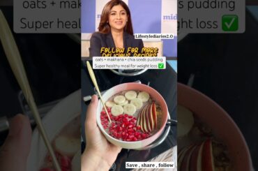 #weightlossjourney #nutritiontips #recipe #dietician #makhanarecipe #pudding #summerdrink #chiaseeds