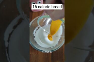 16 calorie bread (easy) #weightlossrecipes #weightlossfood