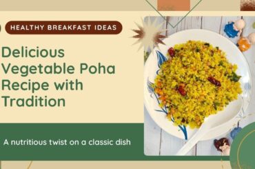 Easy Vegetable Poha/healthy Breakfast recipe #trending #viral #video #puha