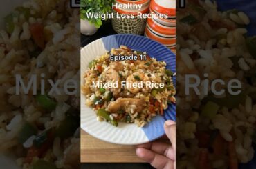 Episode- 11 | Healthy Weight Loss Recipes | Healthy Style Peri Peri Chicken With Rice Bowl |