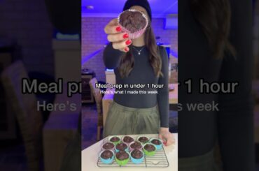 2 Easy High-Protein Meal Prep Recipes (Under 1 Hour!) | Muffins + Chicken Sandwich