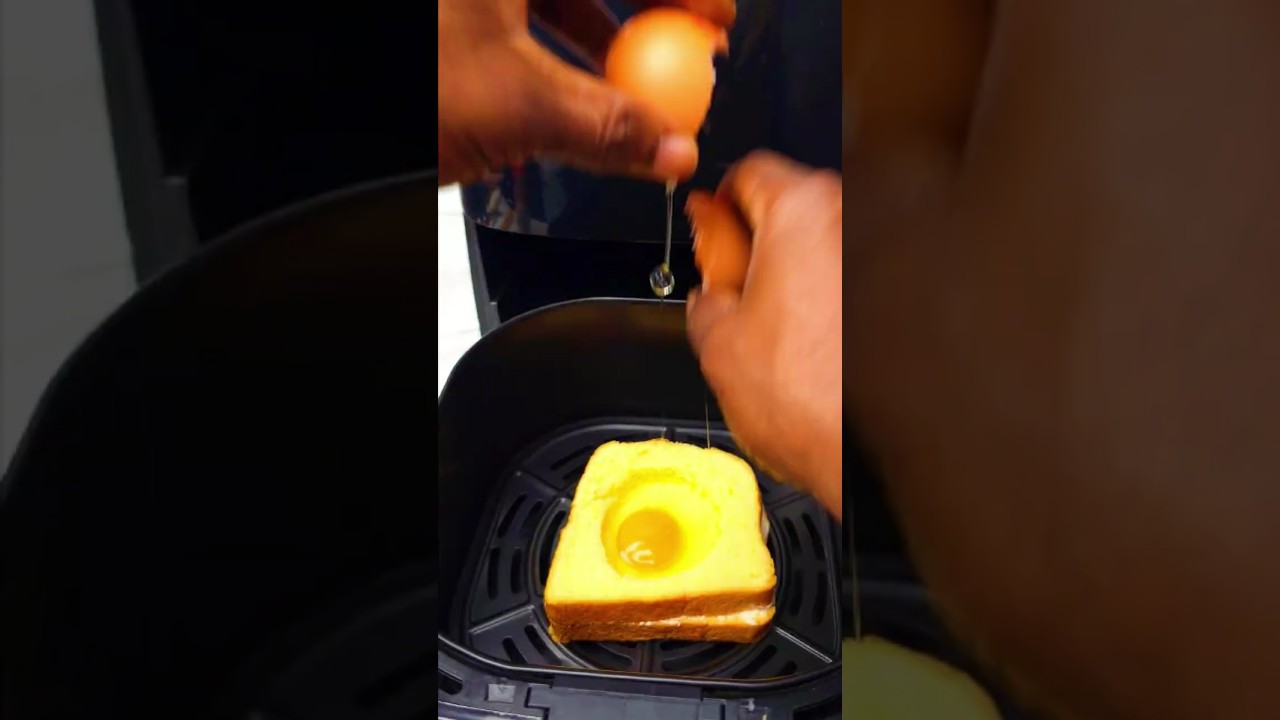 Best Air Fryer Egg and Brioche Toast #shorts #airfryerrecipes Best Air Fryer Egg and Brioche Toast #shorts #airfryerrecipes