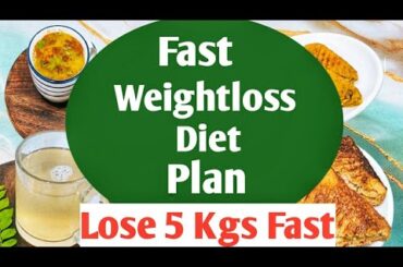 Fast Weightloss Diet Plan | Sandwich And Soup Diet | Diet Plan To Lose 7 kgs Fast | Weightloss Diet