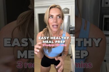 Healthy Meal Prep for the week | under 30 mins