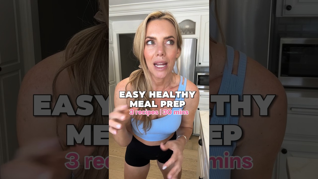 Healthy Meal Prep for the week | under 30 mins Healthy Meal Prep for the week | under 30 mins