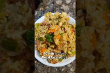 VEGETABLES OATS UPMA Recipe l Weight loss & HEALTHY BREAKFAST Recipe #ytshorts #viral #shortsfeed
