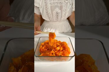 Carrot Ribbon Salad for Skin Glow & Weight Loss (158 Calories | Rich in Vitamin A + Skin Glow Boost)