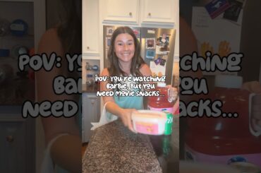 Barbie Movie Night Snacks | Pink Party Snack Ideas | Sleepover treats | DIY Pink Drink