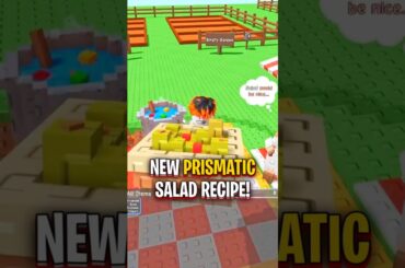 How to Make Prismatic Salad in Grow a Garden
