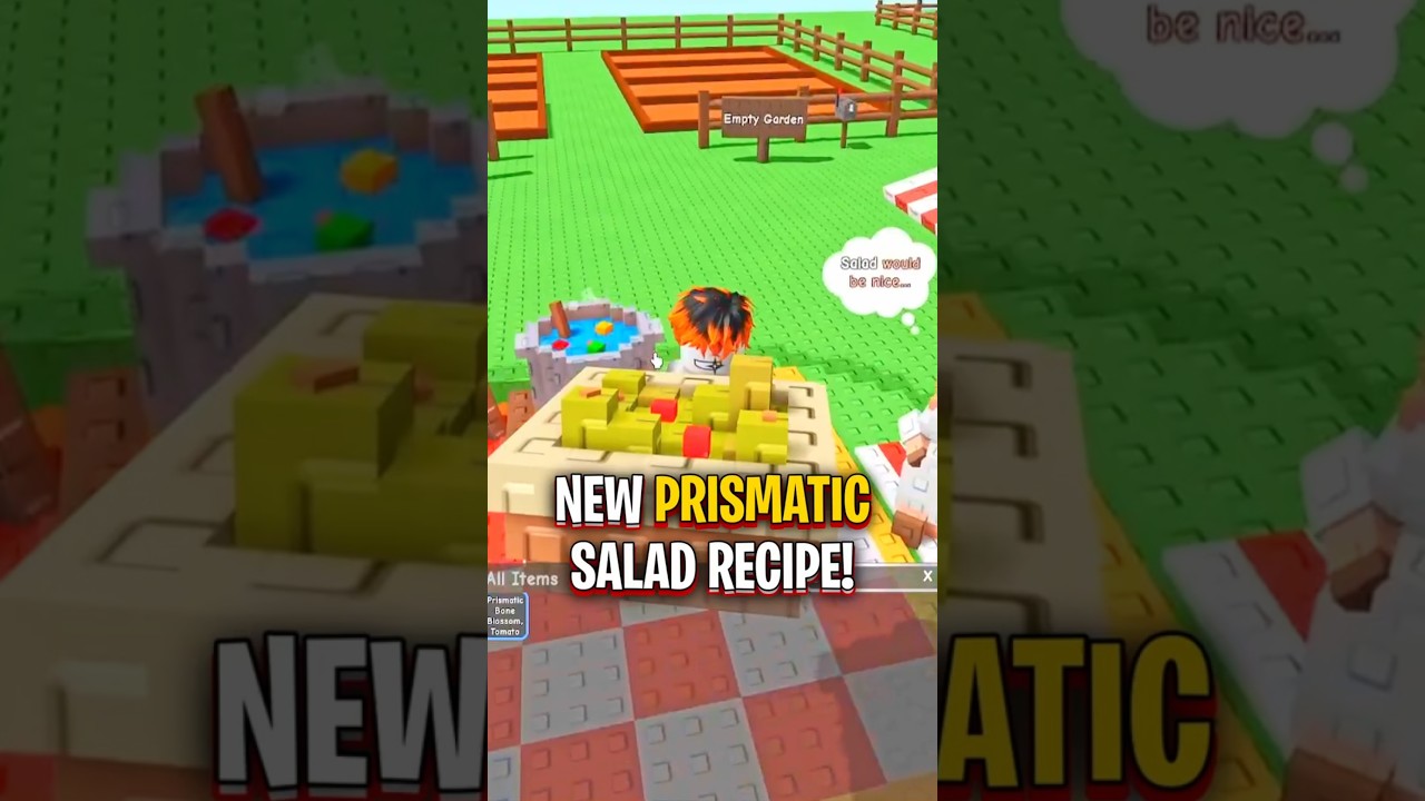 How to Make Prismatic Salad in Grow a Garden How to Make Prismatic Salad in Grow a Garden
