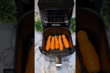 Crispy Air Fryer Carrot Chips with Chaat Masala | Easy Healthy Snack