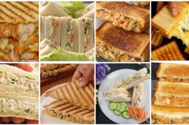 Amazing Tasty 5 Sandwich recipes | Easy  breakfast | Healthy Lunchbox recipes | Easy  Chicken Snacks