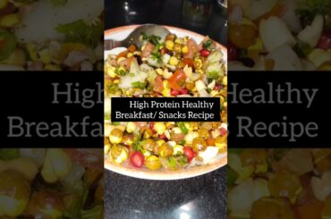 High Protein Healthy Breakfast/ Snacks Recipe #healthy #snacks #recipe #shorts #snacksrecipe