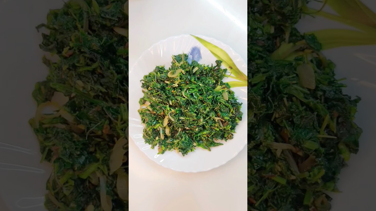 Healthy Leafy Vegetable Fry Recipe | Quick & Nutritious Saag Stir-Fry| #recipe #asmr #viral #trend Healthy Leafy Vegetable Fry Recipe | Quick & Nutritious Saag Stir-Fry| #recipe #asmr #viral #trend