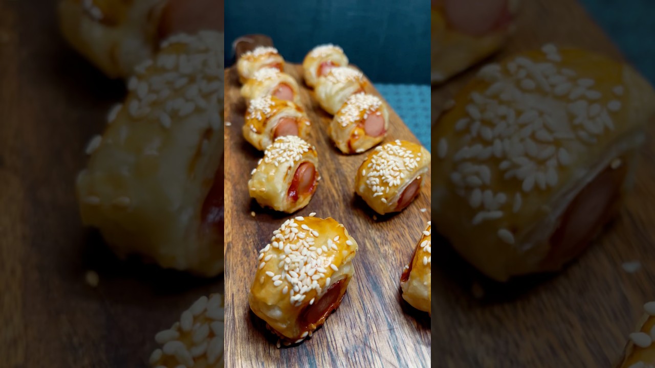 Sausage rolls puff pastry recipes #shorts #recipe #baking #breakfast #easyrecipe Sausage rolls puff pastry recipes #shorts #recipe #baking #breakfast #easyrecipe