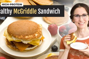 Healthy McGriddles Recipe | High-Protein and Gluten-Free Breakfast Sandwiches