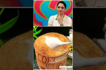 Tamannaah Bhatia’s FAVOURITE Coffee! (No Sugar, Just Almond Milk & Cinnamon) #shorts #shortvideo #yt