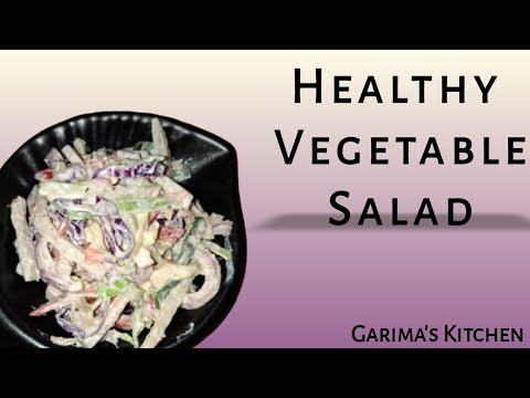 Healthy Vegetable Salad Recipe | Light & Refreshing | Quick & Easy Veg Salad for Weight Loss Healthy Vegetable Salad Recipe | Light & Refreshing | Quick & Easy Veg Salad for Weight Loss