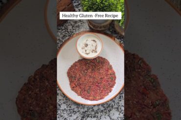 Healthy Gluten- Free Recipe | Jowar Cheela #shorts #youtubeshorts