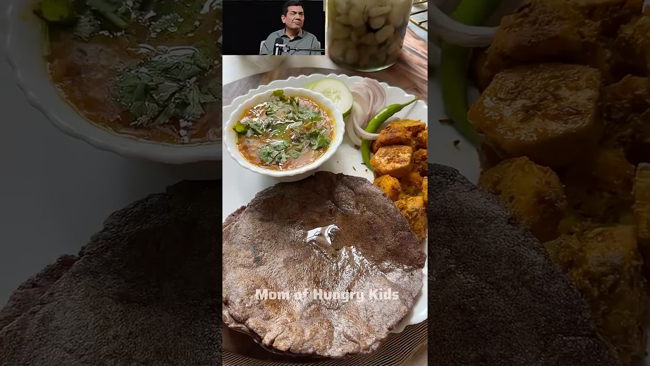 Ragi Roti Recipe by chef sanjeev kapoor ji | momofhungrykids #shorts #ragi Ragi Roti Recipe by chef sanjeev kapoor ji | momofhungrykids #shorts #ragi