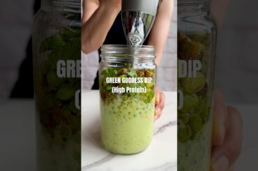 STOP STRUGGLING TO GET ENOUGH PROTEIN, Fiber, Antioxidants, Veggies- meet Green Goddess Dip No dairy