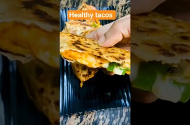healthy roti tacos #food #tacos #paneerwrap #trending #indiansnacks #viral #healthy  #cooking #love