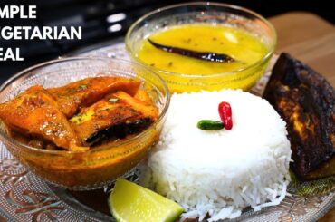 HEALTHY DELICIOUS MEAL | DAL With Five Spices | Paneer Recipe | Bengali Begun Bhaja