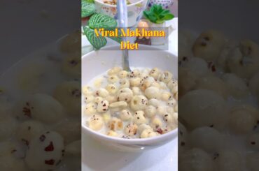 Makhana Recipe for Weight Loss | Nitesh Soni Diet #weightloss #viral #trending #shorts #popular