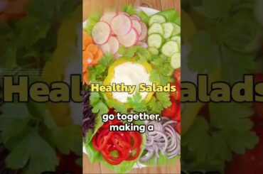 Salads That Satisfy Creative and Healthy Weight Loss Recipes#HealthySalads #WeightLossRecipes#viral