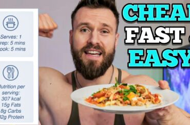 HIGH PROTEIN RECIPES | BUILD MUSCLE ON A BUDGET