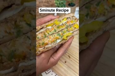 Healthy Breakfast Veg Club Sandwich ||Veg Mayo Sandwich|| Healthy Breakfast Recipe