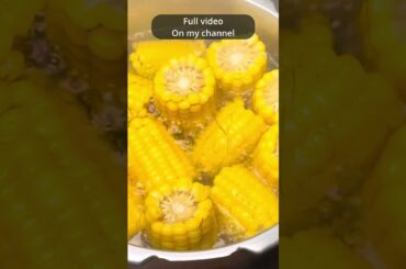how to make boiled corn | authentic bhutta recipe | healthy snacks | 5 minute recipe #shorts