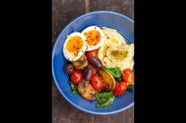 15-Minute Mediterranean Breakfast Bowls! #shorts #mediterraneandiet #breakfastbowl #healthyrecipe