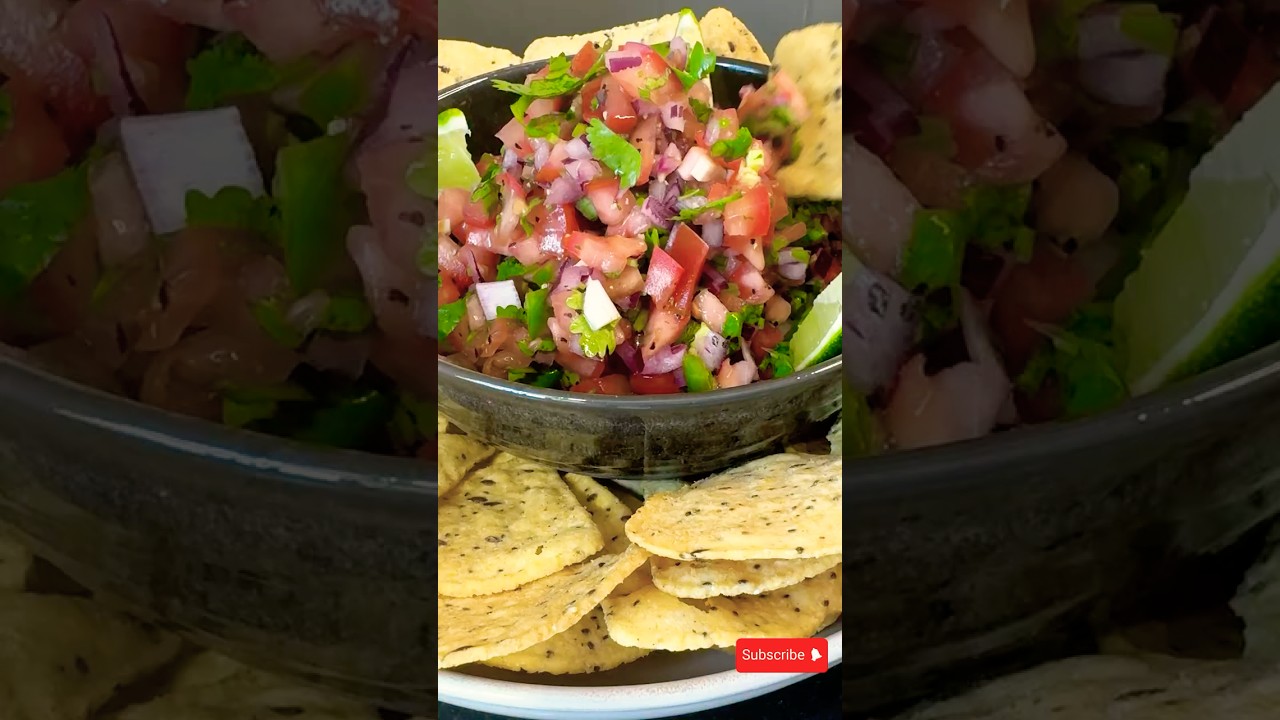 Easiest Homemade Pico De Gallo Recipe. Fresh & Flavorful Salsa! #youtubeshorts #recipe Easiest Homemade Pico De Gallo Recipe. Fresh & Flavorful Salsa! #youtubeshorts #recipe
