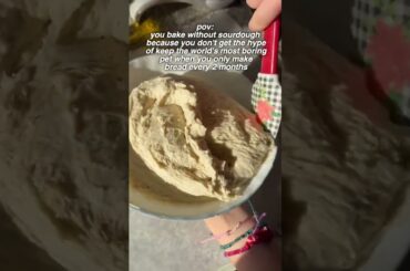 Fresh bread made with instant yeast tastes just as good as sourdough