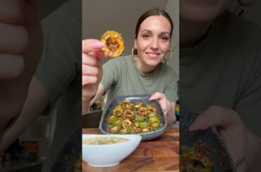 I lose weight eating these Parmesan Zucchini Rings #lowcarb #shorts