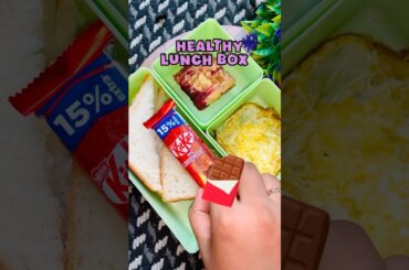 Healthy lunch bax #chocolate #lunch #lunchboxrecipe #healthylunch