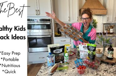 EASY Healthy Snack Ideas for KIDS on the Go: (No Bake Energy Bites recipe you NEED to try!)