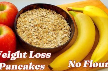 How to Make Pancakes with Banana and Oats | Easy Healthy Breakfast Recipes & Ideas