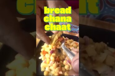 #Bread chana chaat recipe #shorts#shortsfeeds #foodie#easy recipe