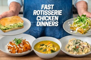 30 Min Meals That Start With a Rotisserie Chicken